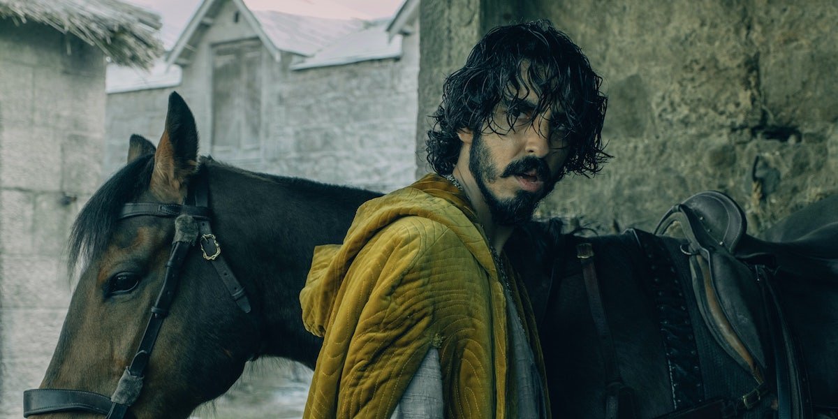 Dev Patel as Gawain in The Green Knight