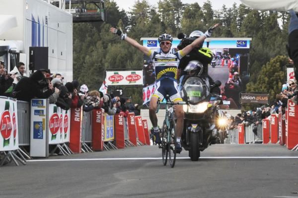 Lieuwe Westra (Vacansoleil-DCM) wins stage 5 of Paris-Nice