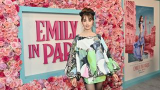 Lily Collins attends Netflix's Emily In Paris Season 2 special screening at The West Hollywood EDITION on Dec. 15, 2021.