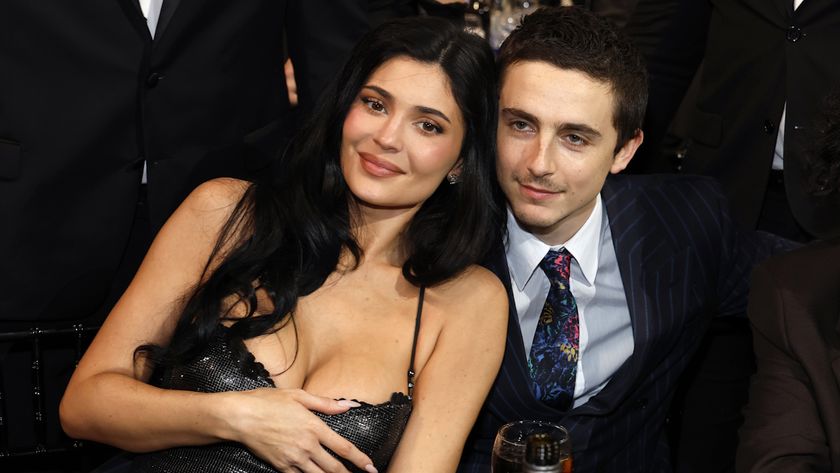 Kylie Jenner and Timoth&eacute;e Chalamet attend the 31st Annual Critics Choice Awards at Barker Hangar on January 04, 2026 in Santa Monica, California.