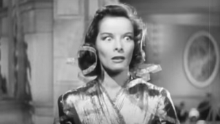 katherine hepburn in bringing up baby