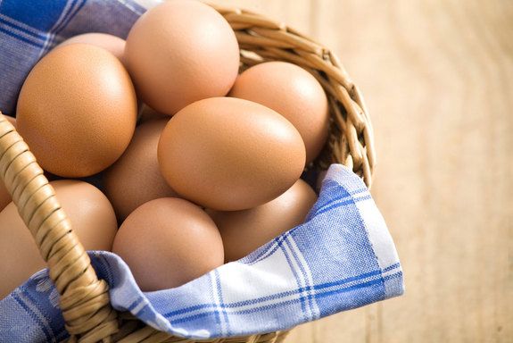 basket of eggs