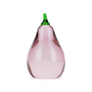 glass pear decor