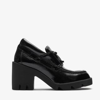 Burberry Leather Stride Loafers in Black