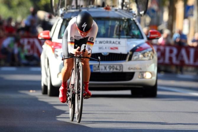 Trixi Worrack (Germany) was fifth