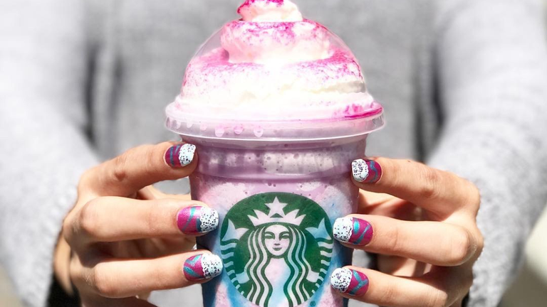 Product, Mason jar, Pink, Purple, Baby Products, Hand, Drinkware, Water bottle, Milkshake, Baby bottle,