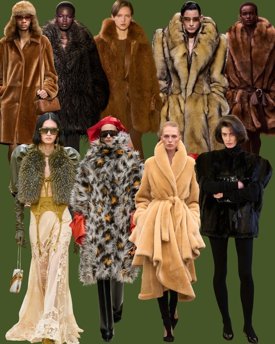 Models on the autumn/winter 2026 runway
