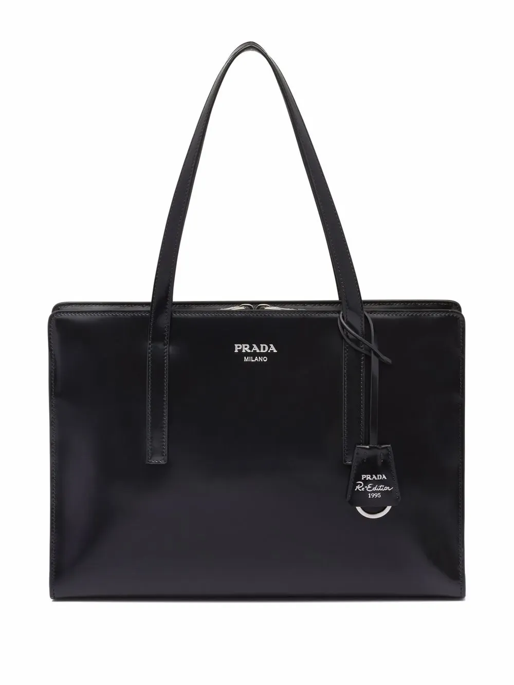 Prada Large Re-Edition 1995 Leather Handbag | Os