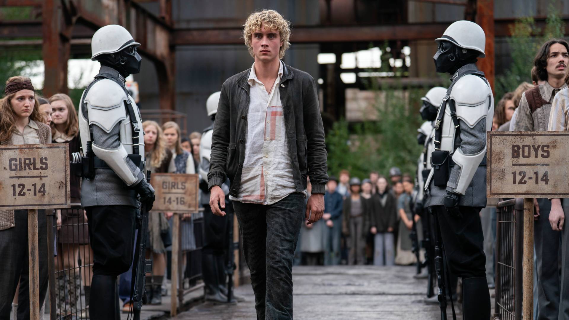 Joseph Zada as Haymitch in The Hunger Games: Sunrise on the Reaping