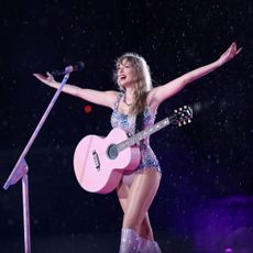 Taylor Swift performs onstage during her Eras tour