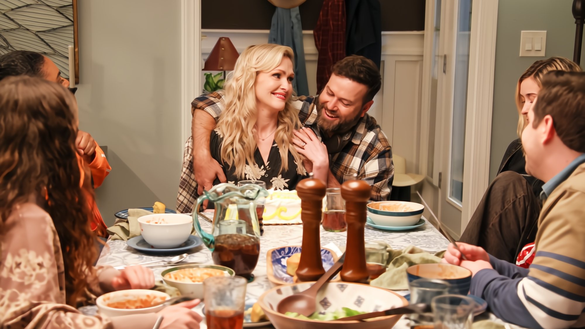 Jenn Lyon and Taran Killam in Stumble