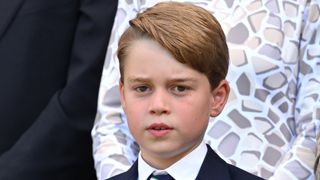 Prince George attends the Men's Singles Final