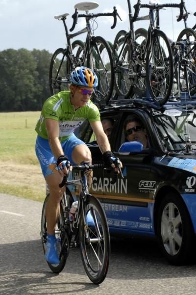 Garmin-Slipstream's Tyler Farrar was on the hunt for a stage win.
