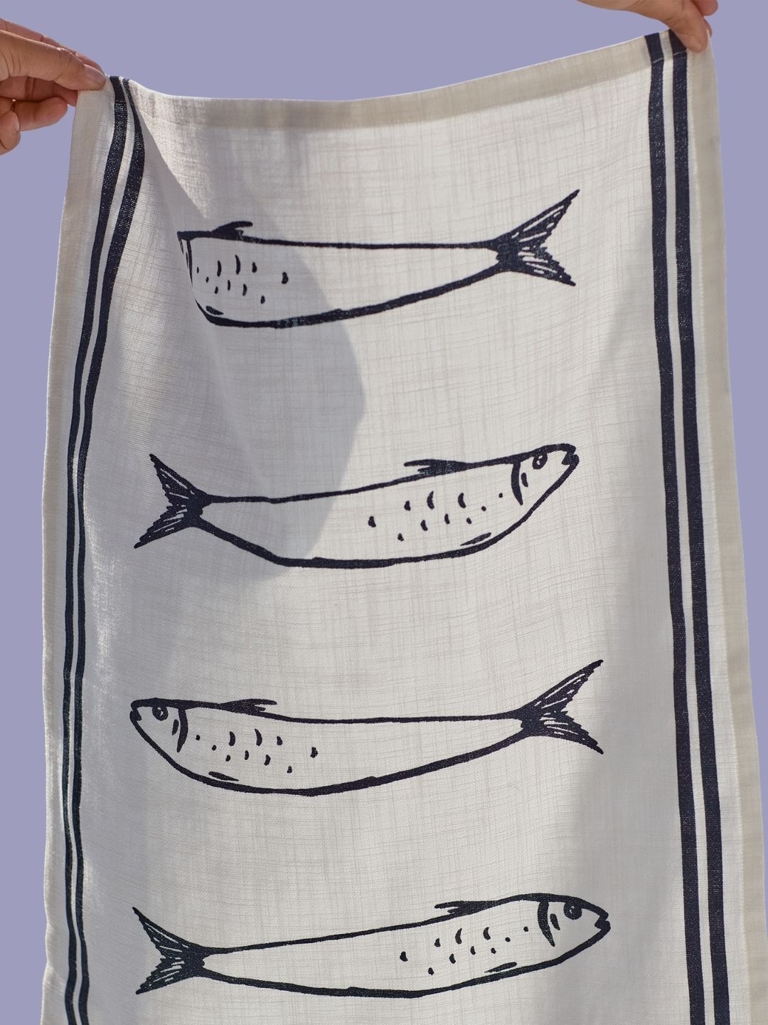 The White Company, Sardines Tea Towl