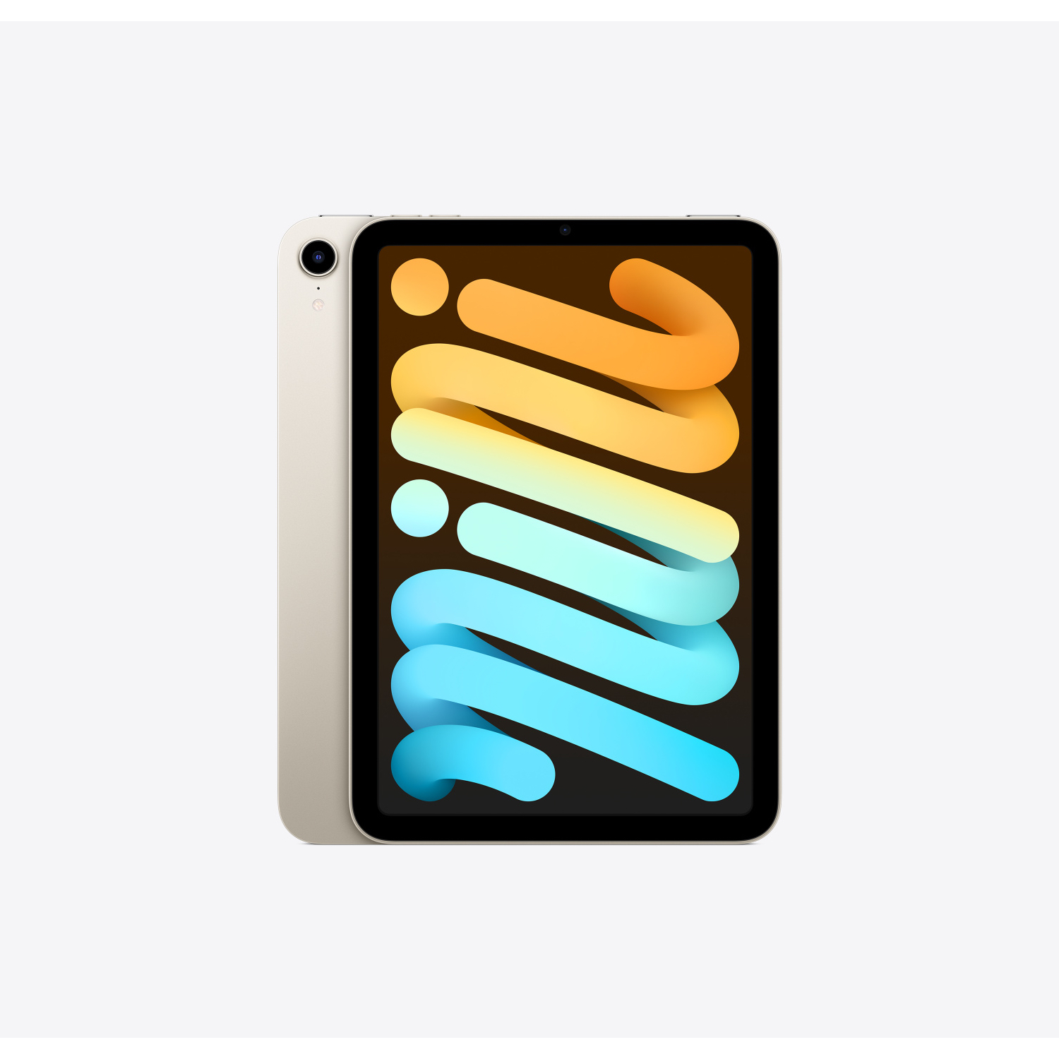 iPad Mini 6th Gen in Starlight square render