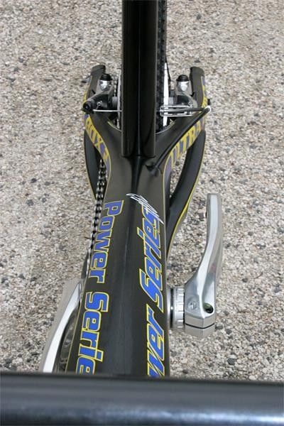 The well-reinforced frame is purpose-built with gate starts in mind.