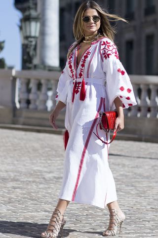 Thassia Naves In Vita Kin At The Couture Fashion Shows In Paris, Summer 2015