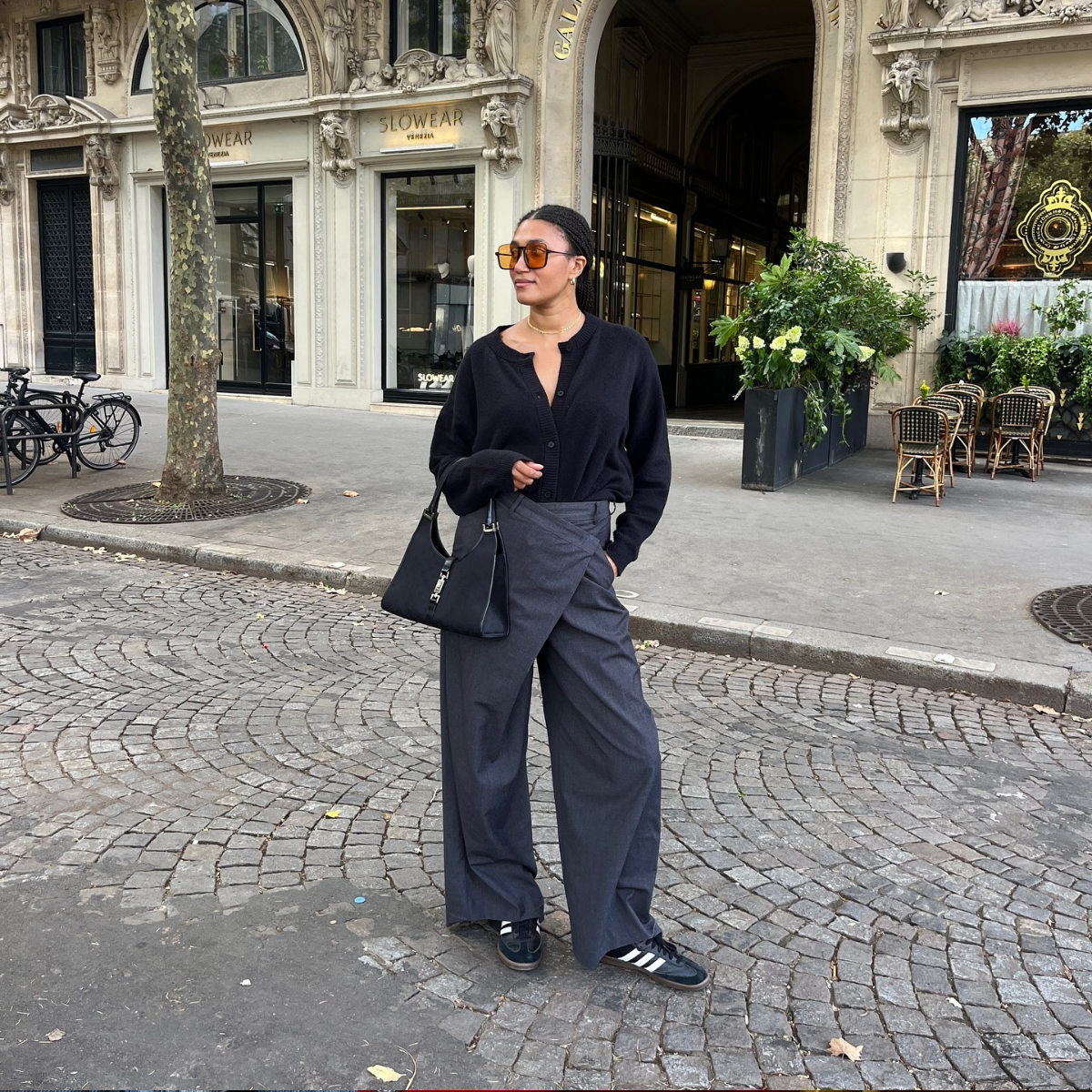 French girl knitwear outfits