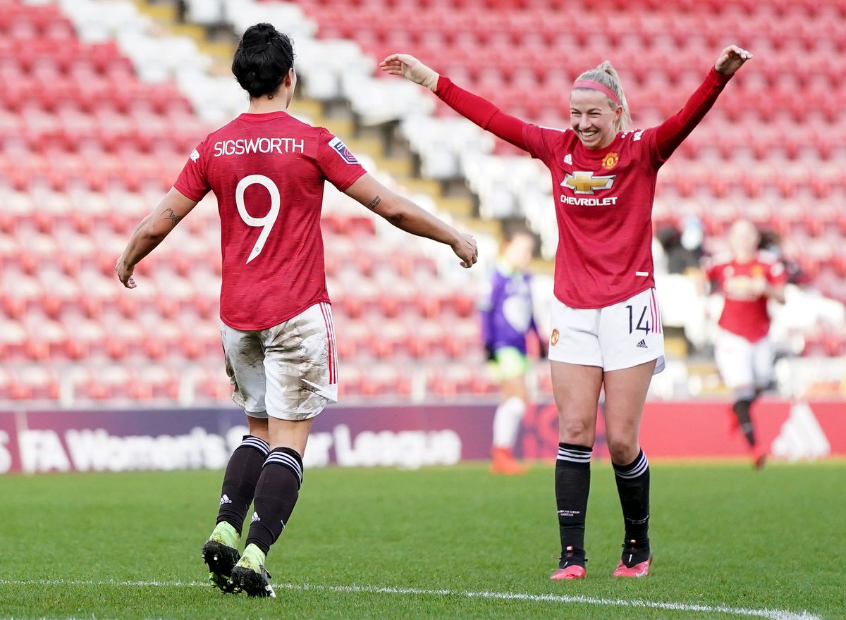 Manchester United v Bristol City – FA Women’s Super League – Leigh Sports Village