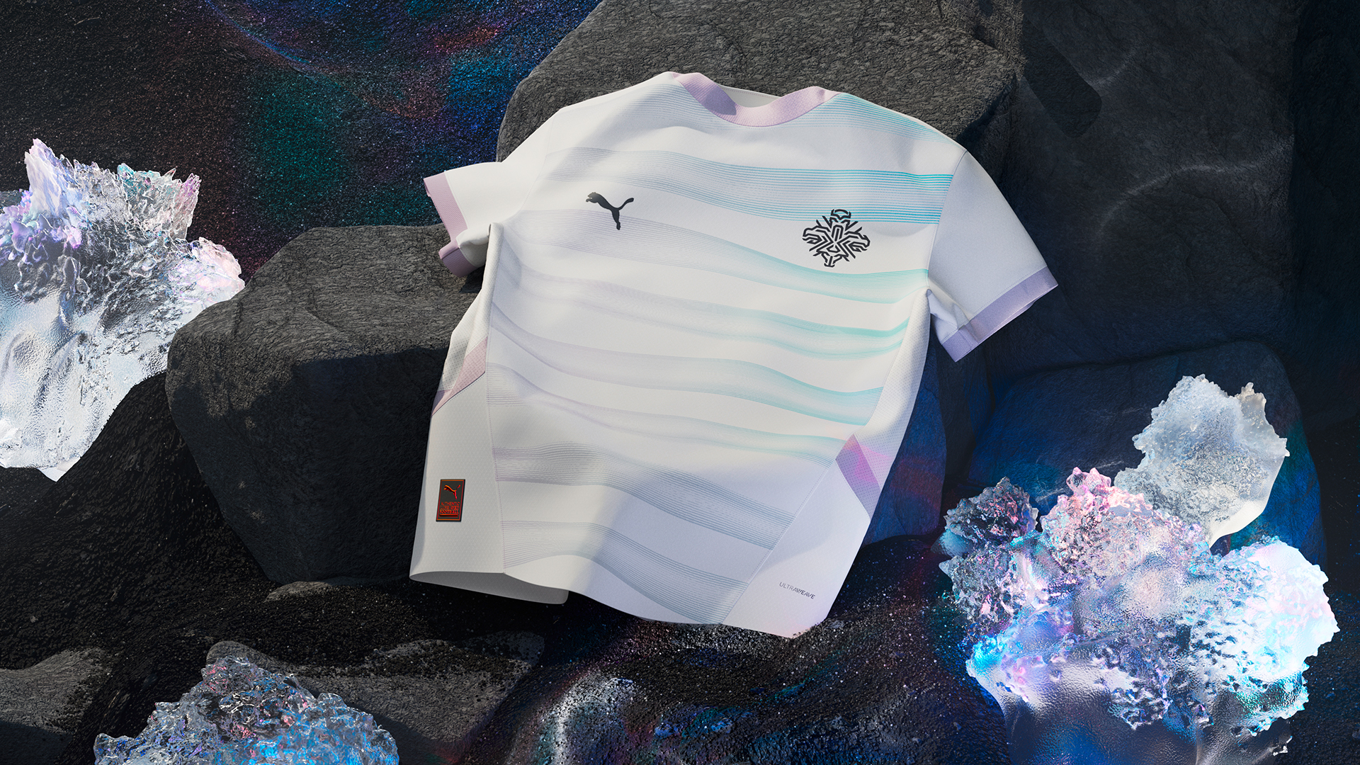 Iceland women's Euro 2025 away shirt