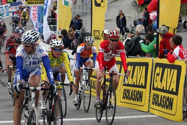 The opening stage of the Ringerike GP is over for these riders.