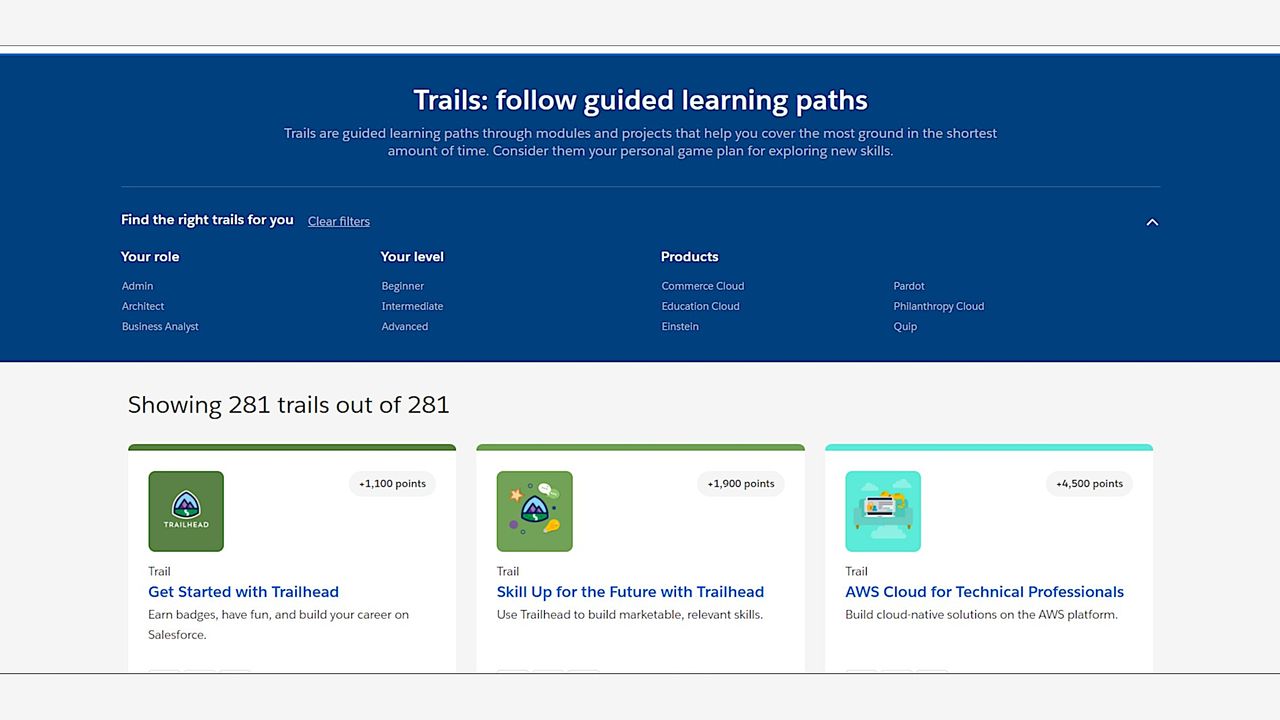 Salesforce Trailhead review