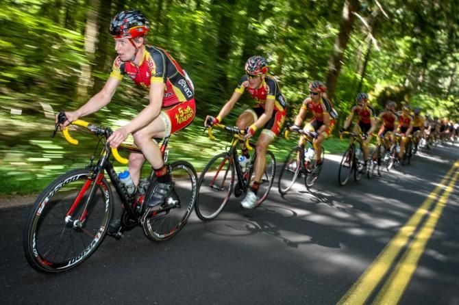 Kenda-5 Hour Energy spent the day trying to control the front of the race.