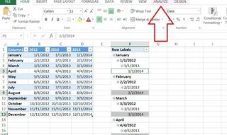 how to use pivot charts in excel 2013