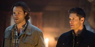 Jared Padalecki and Jensen Ackles on Supernatural