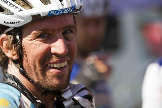 Thomas Frischknecht during stage 5
