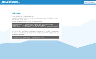 jinvertscroll jQuery plugin