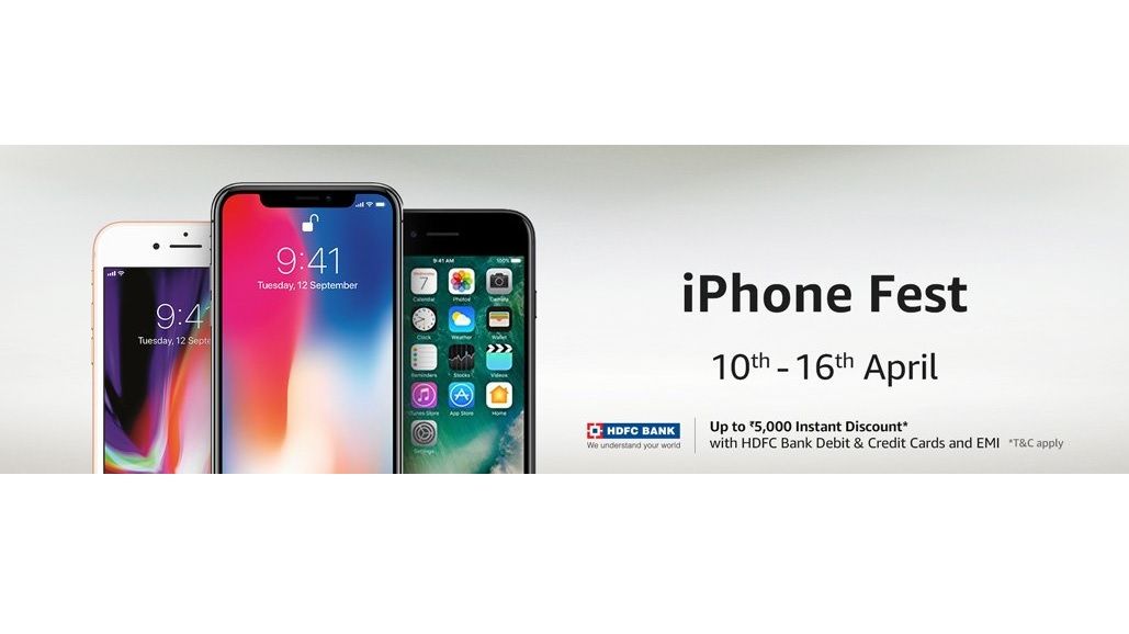 Amazon iPhone Fest offers discounts on iPhone X, iPhone 8 and more