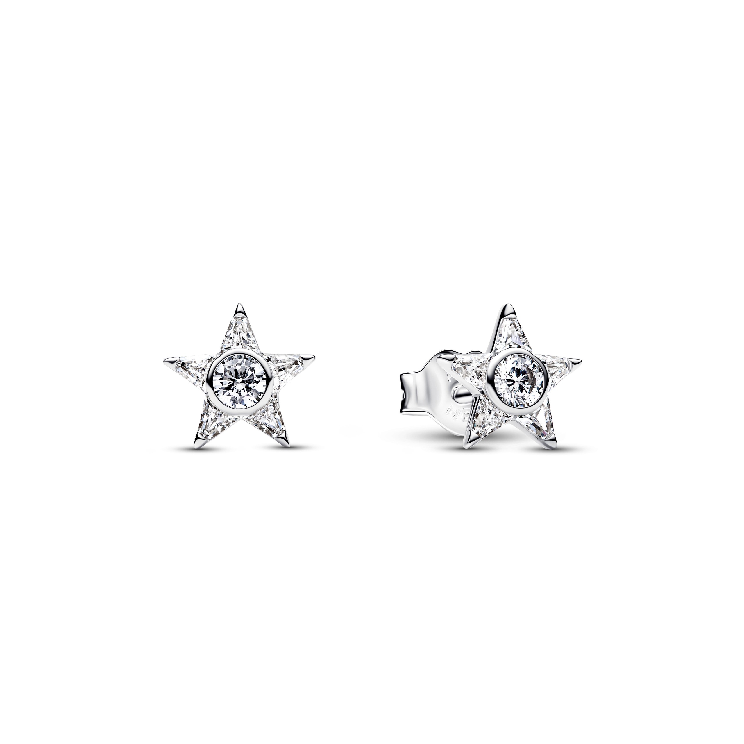 Pandora, Sparkling Stella Stud Earrings