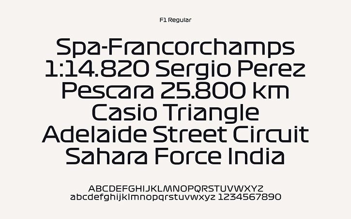 Rouault hopes the fonts capture the spectacle of the races