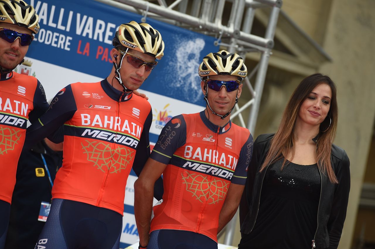 Antonio and Vincenzo Nibali raced together at Tre Valle Varesine