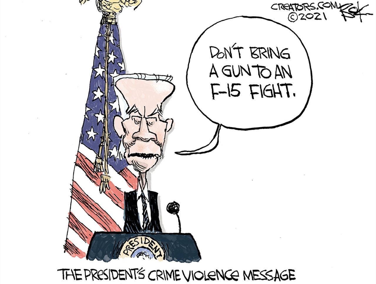 Biden&amp;#039;s crime message