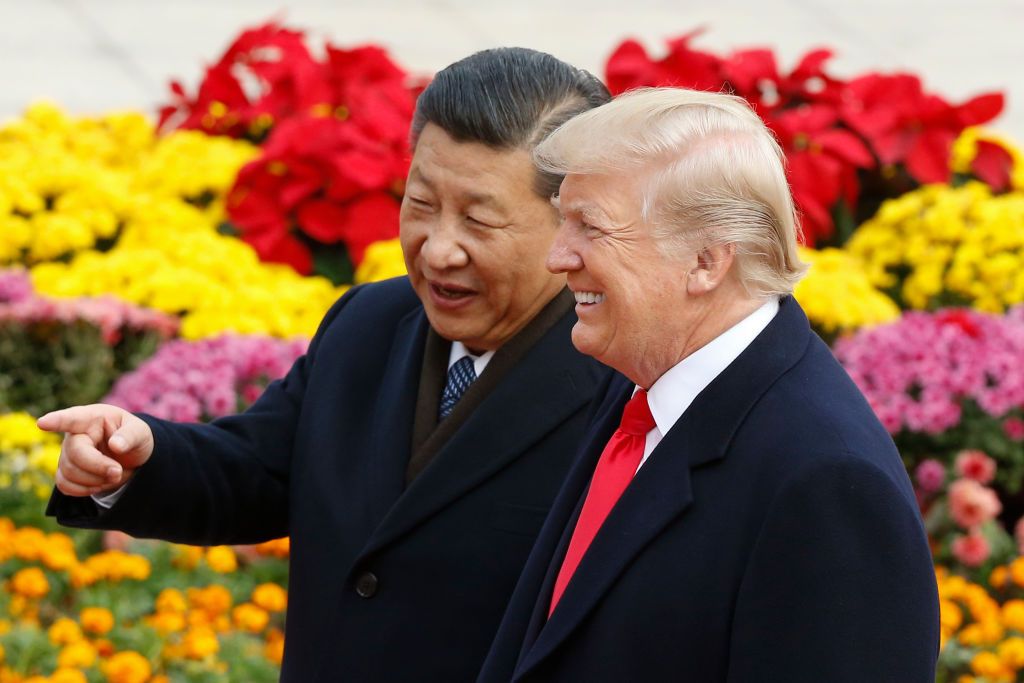 President Trump and Chinese President Xi Jinping