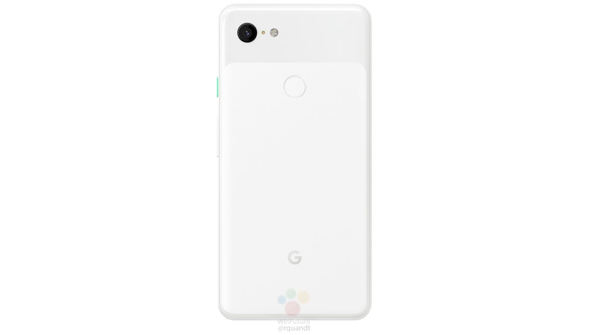 Here's the Pixel 3 XL in white. Credit: WinFuture / @rquandt