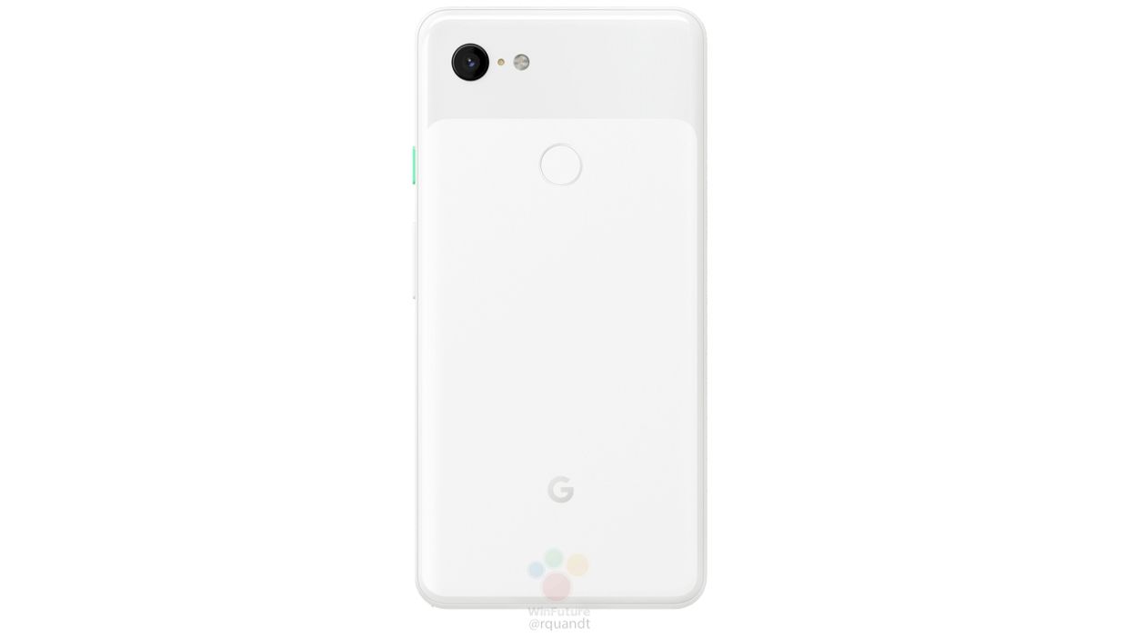 Here's the Pixel 3 XL in white. Credit: WinFuture / @rquandt