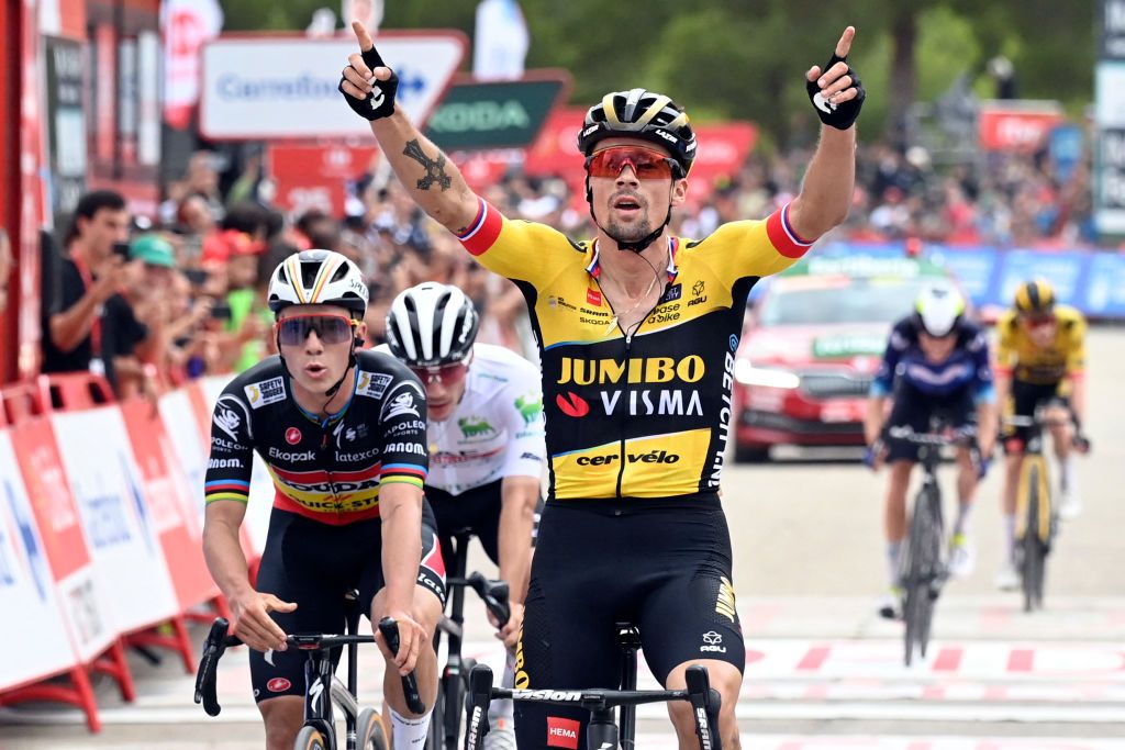 Primož Roglič (Jumbo-Visma) wins stage 8