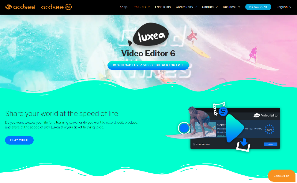 ACDSee Luxea Home Page