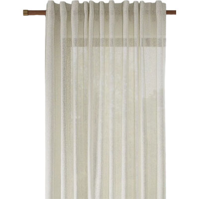 cream sheer linen curtains from John Lewis