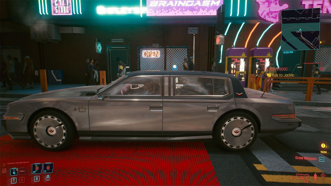 Cyberpunk 2077 screen shots and image quality comparisons