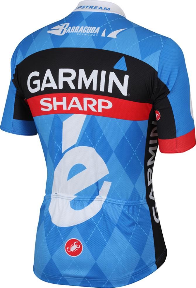 The 2013 Garmin-Sharp jersey