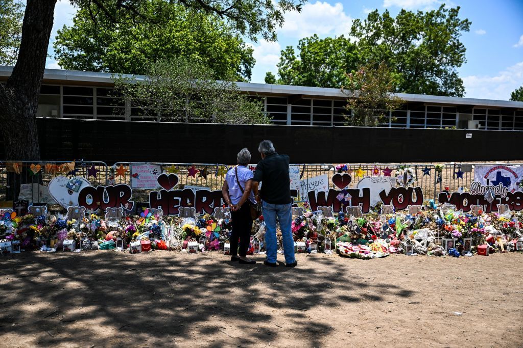 Uvalde shooting memorial