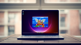 Windows 11 exécutant Sonic Mania sur un PC