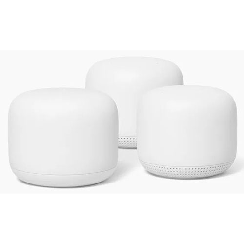 Google Nest WiFi Router 3 Pack (2nd Generation)