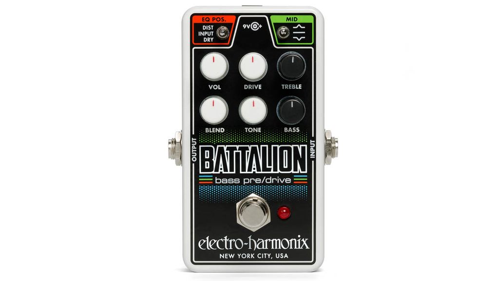ElectroHarmonix Sovtek Deluxe Big Muff Pi and Nano Battalion Bass