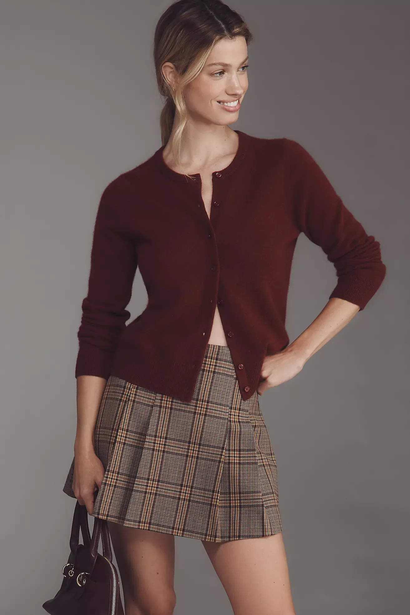 The Juliet Cashmere Cardigan Sweater