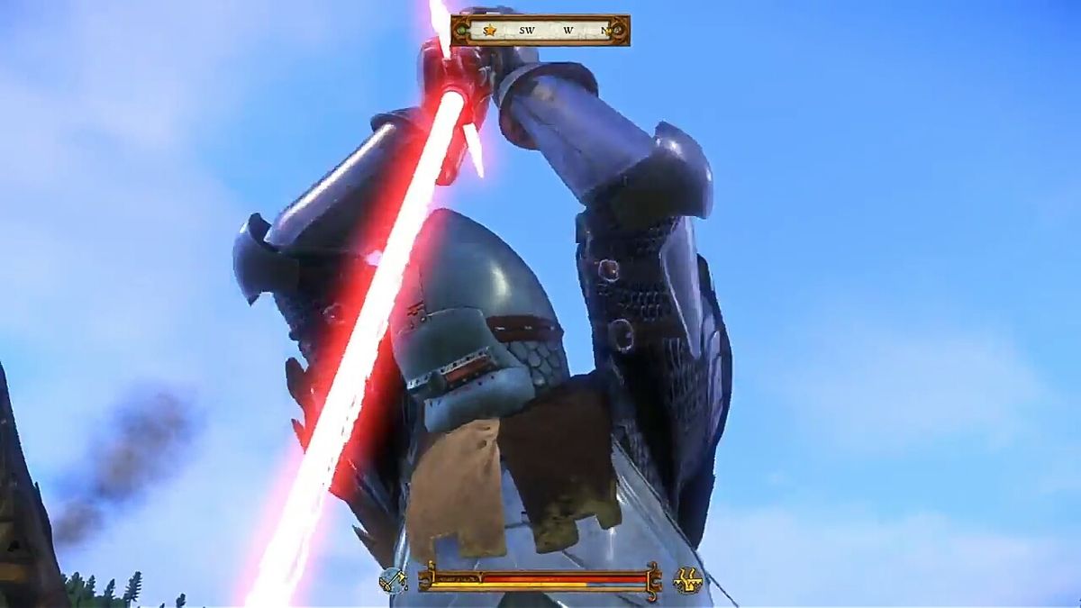 HenryWan Kenobi with this Kingdom Come Deliverance lightsaber